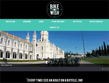 Tablet Screenshot of bikeawish.com